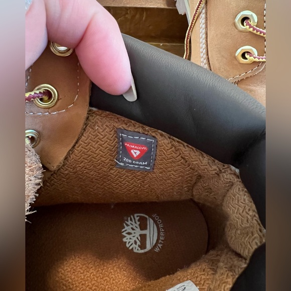 Men's 6" Padded Collar Medium Waterproof Boot SZ 7 - Picture 7 of 8